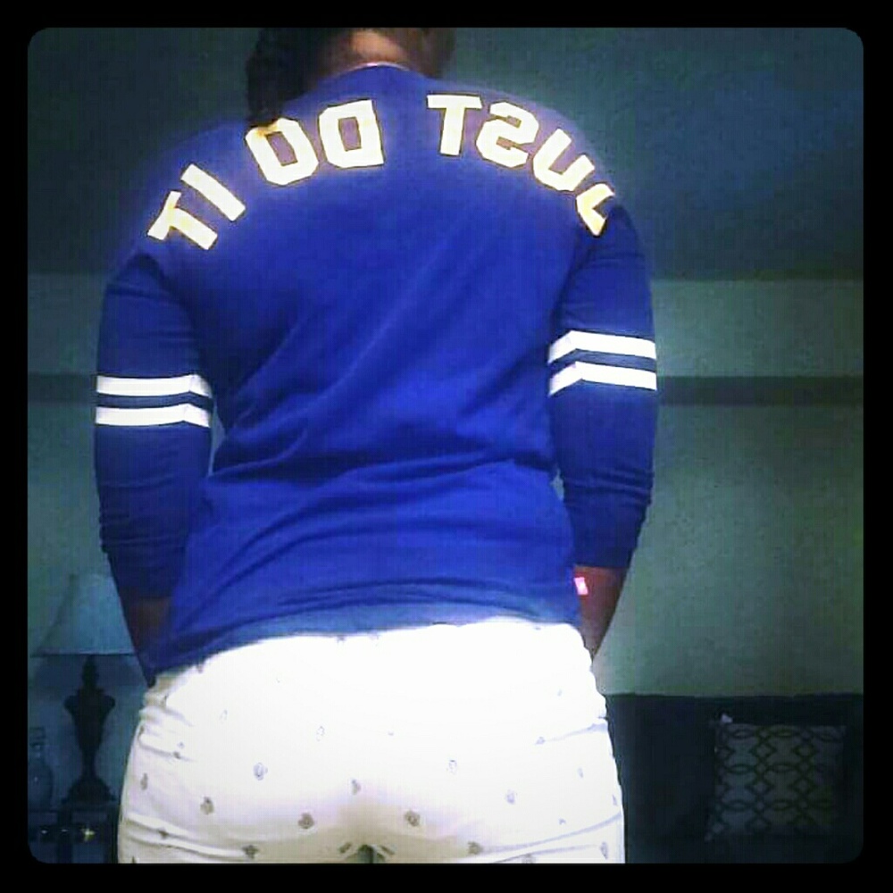 Royal blue Nike Softball Tee